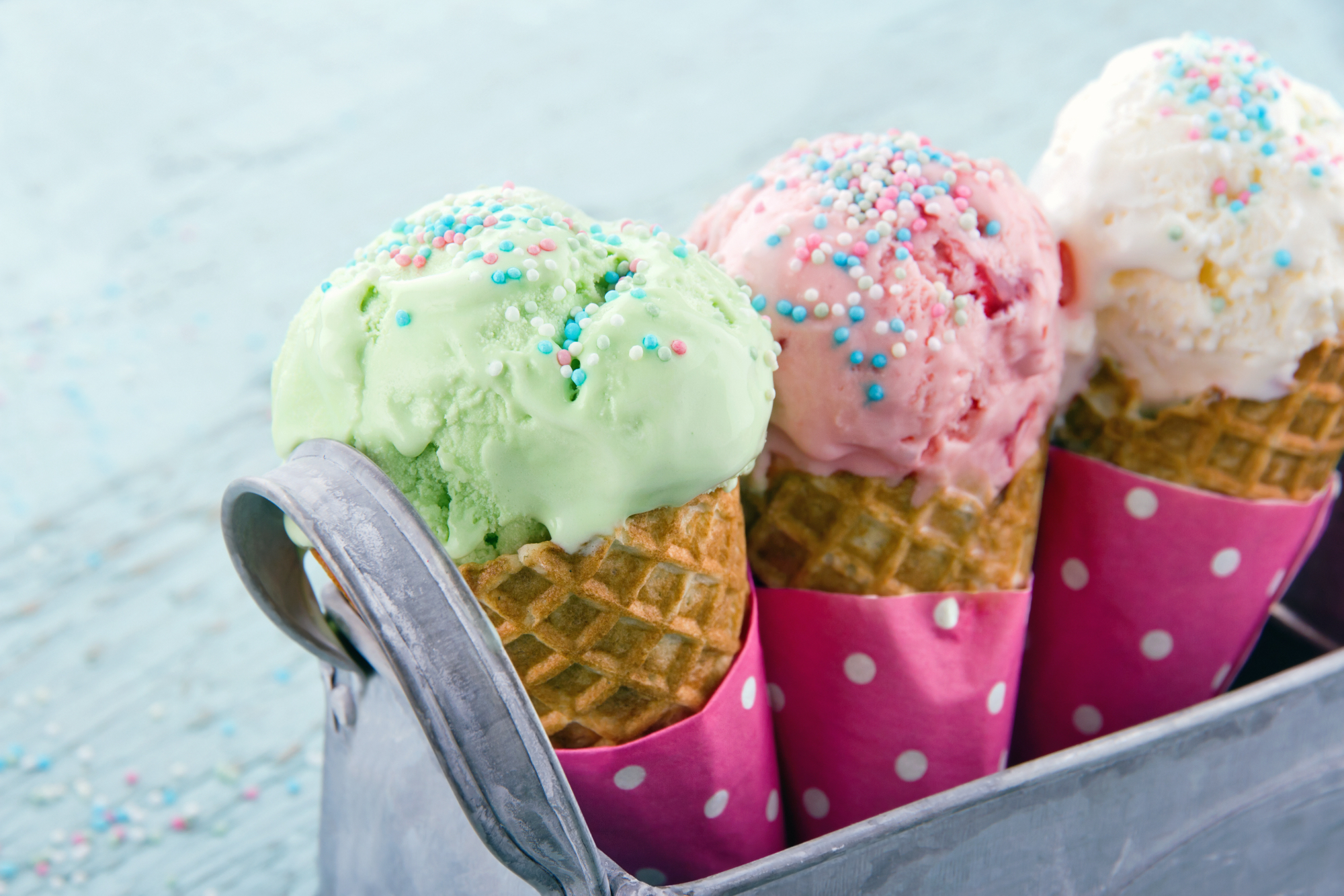 Sladoled je super sladica za vse generacije